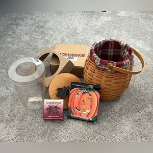 Longaberger October Fields basket set